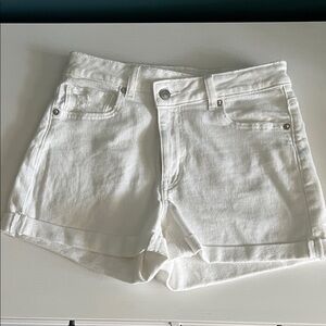 American Eagle Outfitters White Jean Shorts